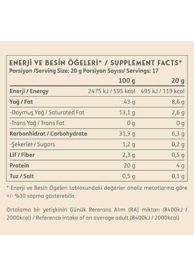 Clean Powders Proteinli Çikolatalı Fındık Kreması Protein Spread 350 G