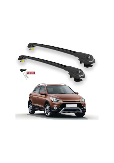 Turtle Hyundai İ20 Active Gb 2015-2018 Ara Atkı Air1 Siyah