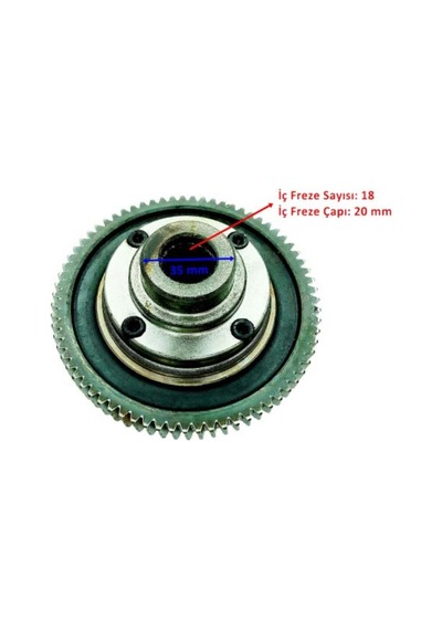 Sevenkardeşler E-Bis Yolcu Dif Dişli Seti 18-35-71 4 Komple