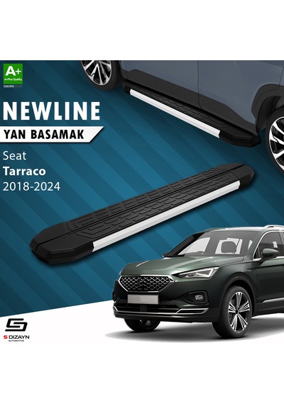 S-dizayn Seat Tarraco Newline Aluminyum Yan Basamak 193 Cm 2018-2024 A+ Kalite