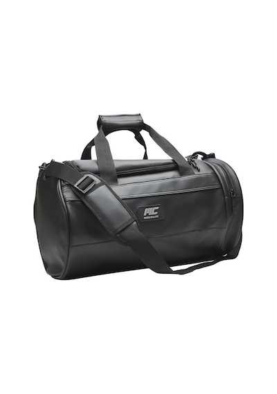 Musclecloth Elite Duffel Bag Silindir Spor Çanta Siyah-Standart