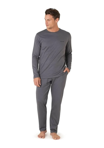 Pierre Cardin Erkek 3'lü Pijama Set Takım Bordo