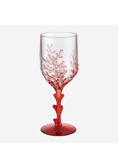 Kırmızı Akrilik Kadeh 400 Ml