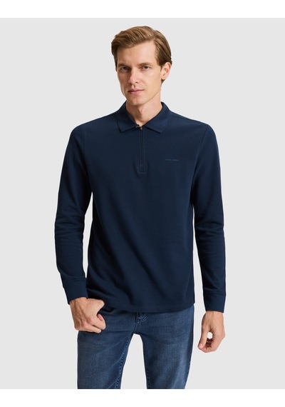 Pierre Cardin Lacivert Slim Fit Basic Sweatshirt 50334013-vr033