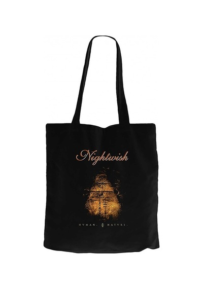 Nightwish Human II Nature Siyah Kanvas Bez Çanta Siyah