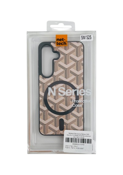 Nettech Samsung Galaxy S25 Uyumlu Nt-n083 Arka Koruma Kılıf - Gri Gri