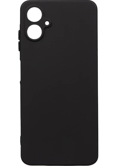 Galaxy A06 Kılıf Zore Biye Silikon Siyah