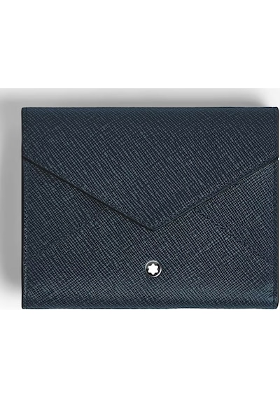 Mont Blanc Montblanc Sartorial 6lı Trio Tweed Mavi Cüzdan 220341