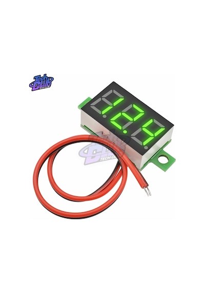 Kırmızı Mavi 100v 10a-dc 0- 100v Mini Dijital Voltmetre 10a Panel Amp Volt Gerilim Akım Cihazı Dedektörü Led Test Cihazı 43845677