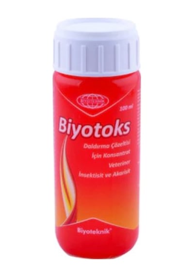 Biyoteknik Sipertoks Çözelti Bit Pire Kene 100 ML