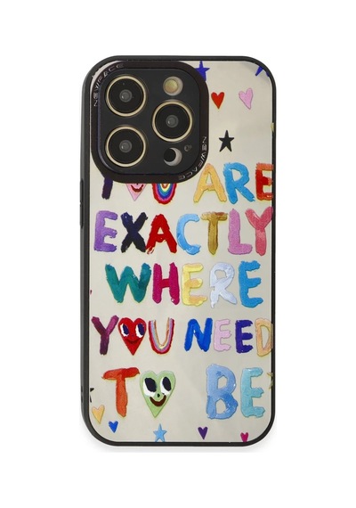Apple İphone 12 Pro Kılıf Mirror Desenli Kapak - Mirror - 10 Standart