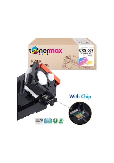 Tonermax Canon Crg-067 Uyumlu Toner Takım / Lbp-631cw - Lbp-633cdw - Mf-651cw - Mf-655cdw - Mf-655cx - Mf-657cdw