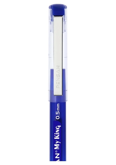 Pensan My King İğne Uçlu Pilot Kalem 05 Uçlu Extra Fine 3 Lü Set 1 Adet - Mavi Çok Renkli