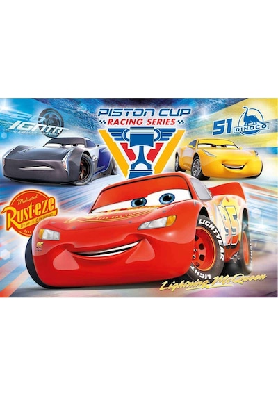 104 Parça Puzzle Cars 3 Piston Cup