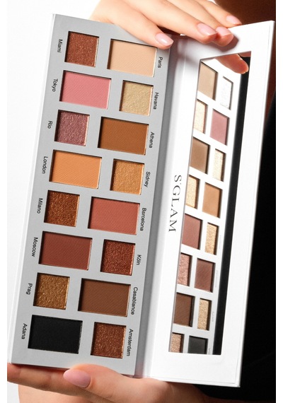 S'glam 16 Color Göz Farı Paleti Eyeshadow Diğer