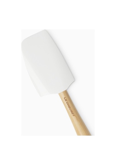 Le Creuset Craft Orta Boy Lüks Silikon Spatula Beyaz