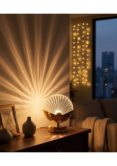Kristal Masa Lambası Dekoratif Aydınlatma Dimmerli Ve Enerji Tasarruflu Led Işık Altın