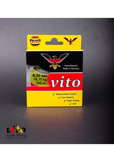 Vito Süper Strong Monoflament Şeffaf Misina 160 Metre 0,30mm - Standart