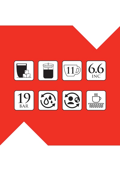 Arzum OK0028 Okka Espresso Pro M Tam Otomatik Espresso Makinesi 11 Sıcak ve Soğuk İçecek