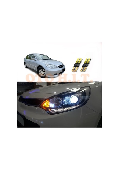 Honda Civic Vtec 2 Uyumlu Park Ampulü Beyaz Led Aydınlatma Ampulü Canbus'li