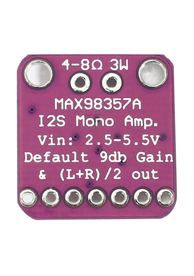 MAX98357A I2S 3W Class-D Dijital Amplifikatör Modülü Lehimli Mono Amfi Arduino ESP32