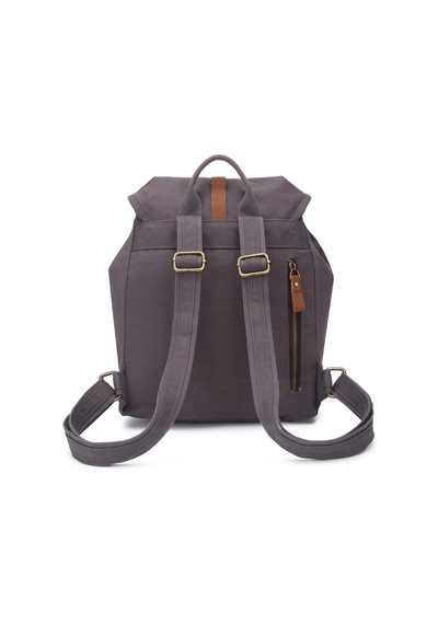 Smart Bags Kanvas Kadın Sırt Çantası Smk Kn-1335 Kahverengi