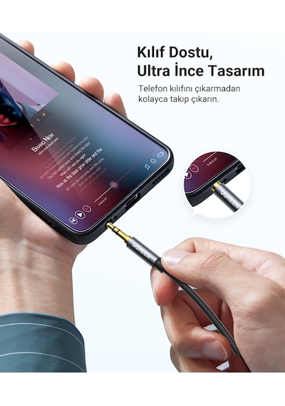 Ugreen 3.5 Mm Jack Ses Aux Uzatma Kablosu 1.5 Metre, 10593
