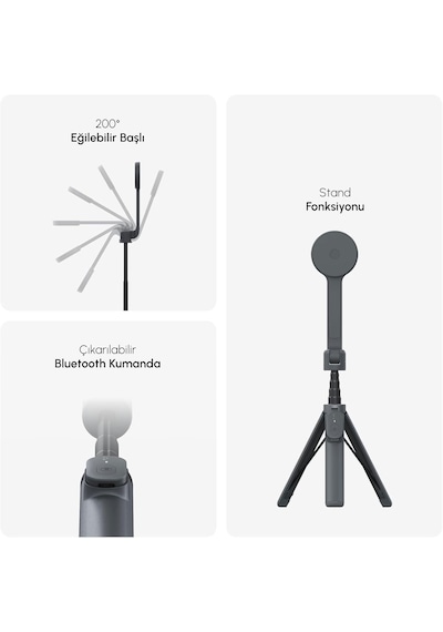 Shiftcam Snapstand Selfie Manyetik Selfie Çubuğu & Tripod, Kompakt, Katlanabilir Ve Uzatılabilir, Ma