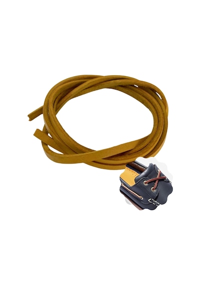 Deri Ayakkabı Bağcığı, Nubuk Timberland Dexter Vb. Ayakkabıya Uygun Deri Bağcık, 1 Adet - 150 Cm 001