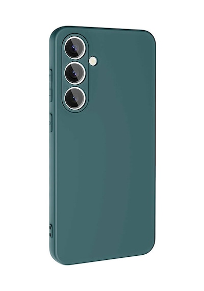 Zore Galaxy S24 Fe Uyumlu Nvth Mara Lansman Kapak Koyu Yeşil