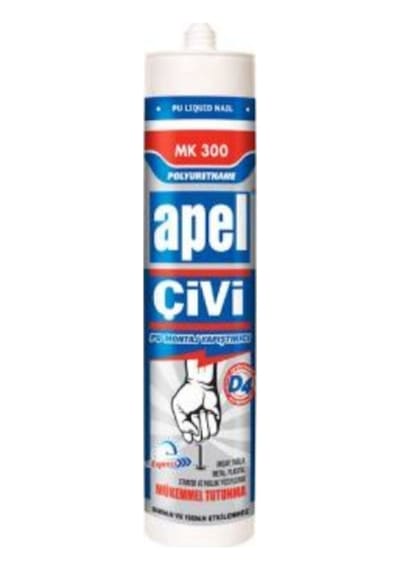 Apel Sıvı Çivi Montaj Kit Çok Güçlü Yapıştırıcı 300 Gr 55