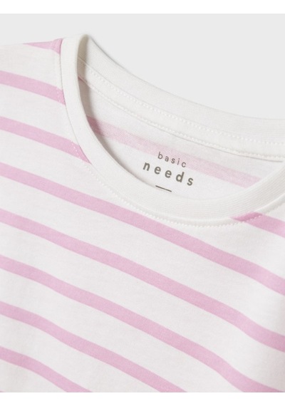Name It Nmfvitanni Ss Short Rlx Top Kız Çocuk Crop T-shirt 13241601 Pembe