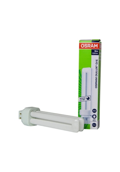 Osram Dulux D/e 18w 840 4 Pinli Plc Ampul Geçmeli Soketli