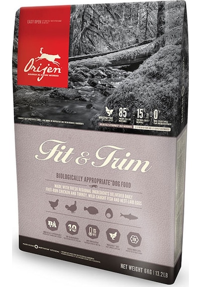 Orijen Fit & Trim Kilo Kontrolü İçin Tahılsız Yetişkin Köpek Maması 2 KG