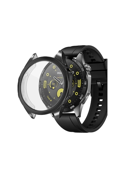 Novstrap Huawei Watch Gt4 46mm İle Uyumlu Ekran Koruyucu Ve Kasa Koruyucu Tpu Yumuşak Silikon Koruma