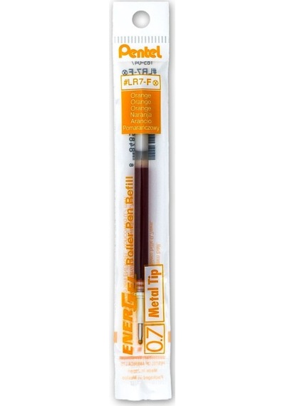 Pentel 0.7 Mm Roller Kalem Refili Turuncu