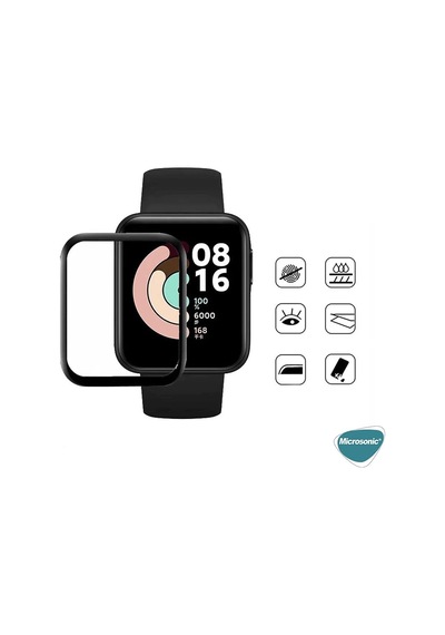 Xiaomi Redmi Watch 3 Tam Kaplayan Nano Cam Ekran Koruyucu Siyah Redmi Watch 3 İle Uyumlu Ekran Koruyucu Çok Renkli Xiaomi Redmi Watch 3 Tam Kaplayan Nano Cam Ekran Koruyucu Siyah Redmi Watch 3 İle Uyumlu Ekran Koruyucu Çok Renkli