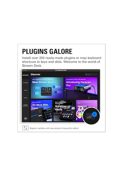 Elgato Stream Deck + Yayıncı Ses Karıştırıcı, Prodüksiyon Konsolu