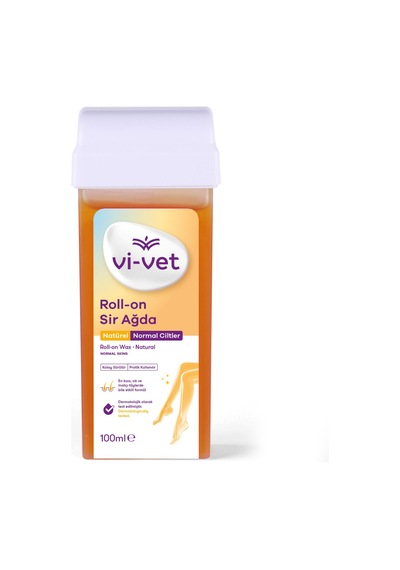 5 Adet Vi-vet Kartuş Sir Ağda Naturel 100 Ml