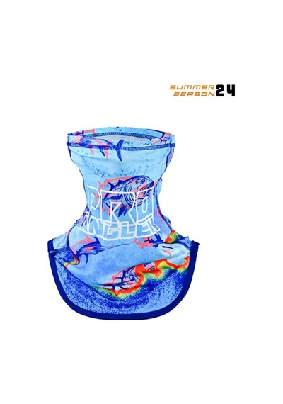 Fujin Pro Angler Neck Gaiter Boyunluk Echo Fish Mavi