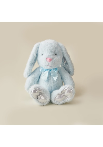 Rabbit Figürlü Yastık - Mavi - 50 Cm Çok Renkli