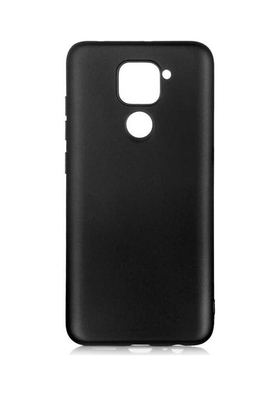 Noktaks - Xiaomi Redmi Note 9 Uyumlu - Kılıf Mat Soft Premier Silikon Kapak - Siyah