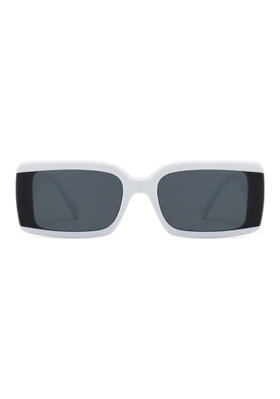 Blank Vintage & Retro Güneş Gözlüğü Beyaz