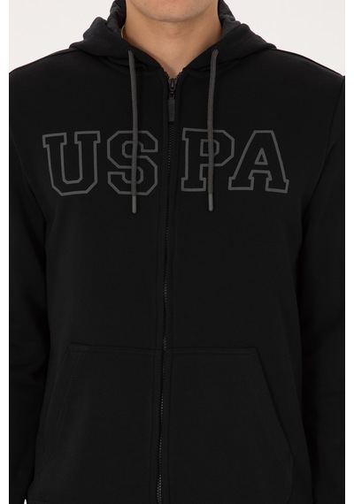 U.s. Polo Assn. Erkek Siyah Hırka Örme 50313719-vr046 Siyah