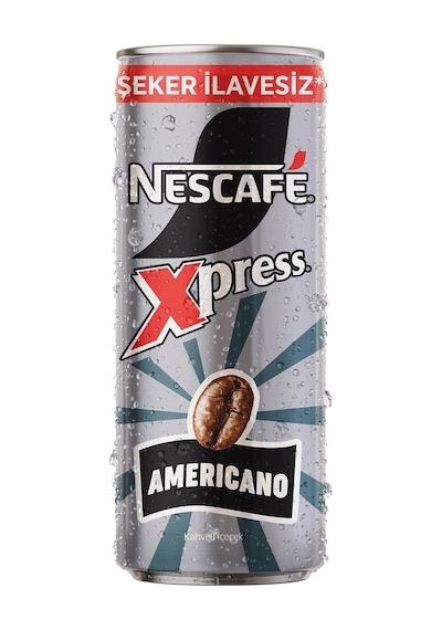 Nescafé Xpress Americano Şeker İlavesiz Soğuk Kahve 250ml X24 Espresso