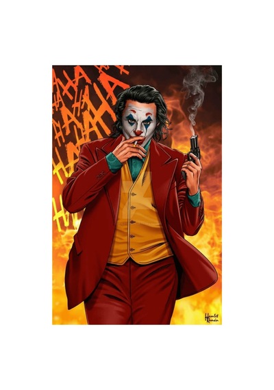 Joker 12 Sayılarla Boyama Seti - Çerçeveli, 40x50cm