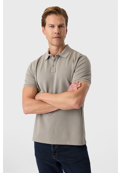 Back And Bond Regular Fit Adaçayı Polo Yaka Tişört
