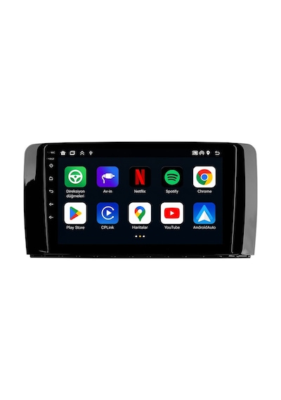 Mercedes R-class 2006-2013 Android Multimedya Carplay Android Auto Navigasyon 8gb Ram 128gb 9"