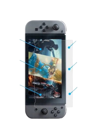 Yues Switch Ekran Koruyucu Kırılmaz Cam 9H