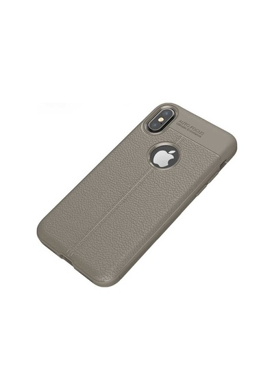 Apple Uyumlu iPhone Xs Max 6.5 Kılıf Zore Niss Silikon Kapak Gri